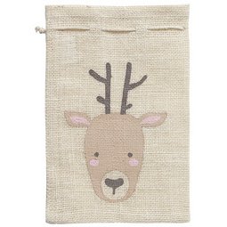 Sac en toile de jute 'Renne', (L)170 x (H) 250 mm