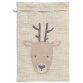 Sac en toile de jute 'Renne', (L)170 x (H) 250 mm