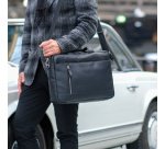 Sacoche pour ordinateur portable TIBER, noir