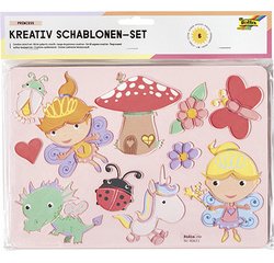 Pochoirs créatifs 'Princess'