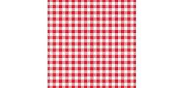 Serviette à motif Carreaux Vichy, rouge