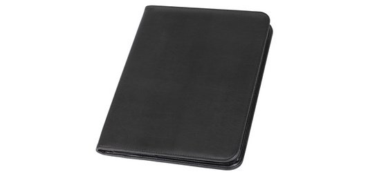 Organiseur avec zip LORENZO, A4, noir