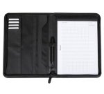 Organiseur avec zip LORENZO, A4, noir