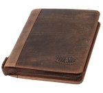 Organiseur CHARON, en cuir, marron