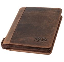 Organiseur CHARON, en cuir, marron