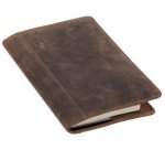 Leather case PERKINS, leather, brown