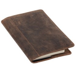 Housse en cuir PERKINS, en cuir, marron