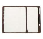Leather case PERKINS, leather, brown
