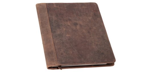 Conférencier WINSTON, en cuir, marron