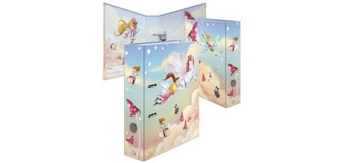 Classeur à levier pour maternelle 'Danse de fées', A4