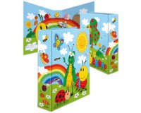 Classeur à levier à motifs pour maternelle Dinosaures,