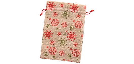 Sac aspect toile de jute, naturel