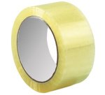 Ruban adhésif d'emballage, 48 mm x 66 m, transparent