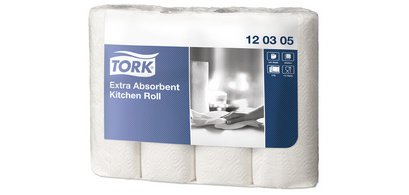 TORK Rouleau de papier essuie-tout, 3 couches, blanc