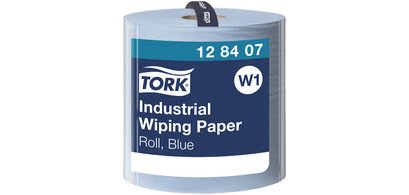 TORK Rouleau de papier nettoyant industriel, 340 m, bleu