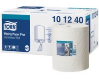 TORK Un rouleau papier d'essuyage, 2 plis, 160 m, fort, blanc