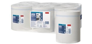 TORK Rouleau de papier nettoyant multi-usage, 320 m, bleu