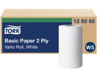 TORK Rouleau nettoyant multi-usage, 2 couches, 55 m, blanc