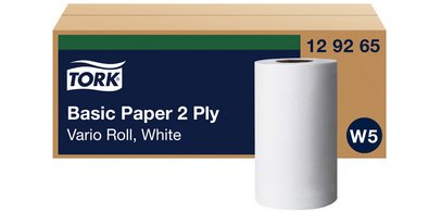 TORK Rouleau nettoyant multi-usage, 2 couches, 55 m, blanc