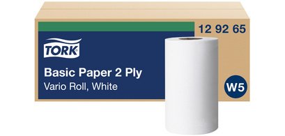 TORK Rouleau nettoyant multi-usage, 2 couches, 55 m, blanc