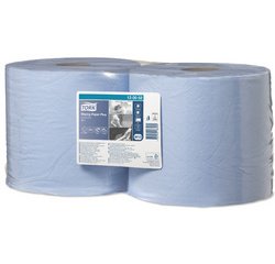 TORK Rouleau nettoyant multi-usage, 2 couches, 255 m, bleu