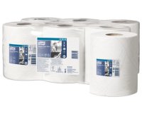 TORK Rouleau nettoyant multi-usage, 2 couches, 125 m, blanc