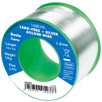 Fil à souder, diamètre: 1 mm, cuivre 0,7%, 100 g