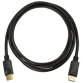 Câble de raccordement DisplayPort 1.4, 3,0 m, noir