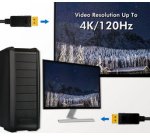Câble de raccordement DisplayPort 1.4, 2,0 m, noir