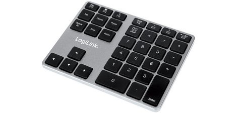 Pavé numérique Bluetooth V3.0, aluminium, sans fil