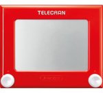 Ardoise magique TELECRAN ORIGINAL, rouge