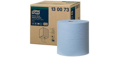 TORK Rouleau nettoyant multi-usage, 2 couches, 170 m, bleu