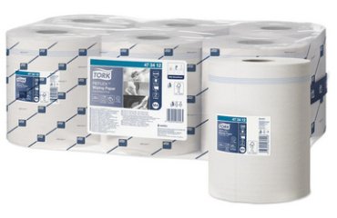 TORK Reflex Rouleau nettoyant multi-usage, 300 m, blanc