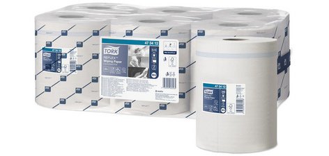 TORK Reflex Rouleau nettoyant multi-usage, 300 m, blanc