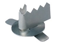 Bougeoir pour lanternes, en metal, 2 pièces