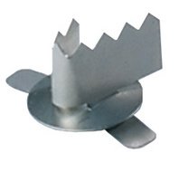 Bougeoir pour lanternes, en metal, 2 pièces