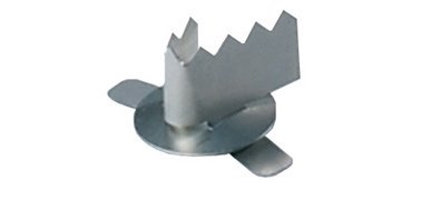 Bougeoir pour lanternes, en metal, 2 pièces