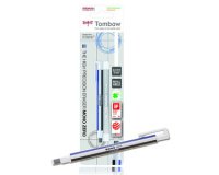 En_portagomas tombow mono zero con clip goma rectangular 2,5mm x 5mm+ 2 recambios