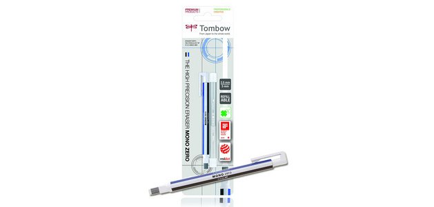 'MONO zero' Eraser Pen, angular tip