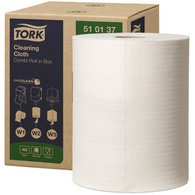 TORK Rouleau nettoyant multi-usage, 1 couche, 114 m, blanc