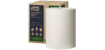 TORK Rouleau nettoyant multi-usage, 1 couche, 114 m, blanc