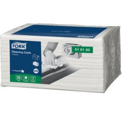 TORK Reinigingsdoeken voor algemeen gebruik, 385 X 315 mm, wit