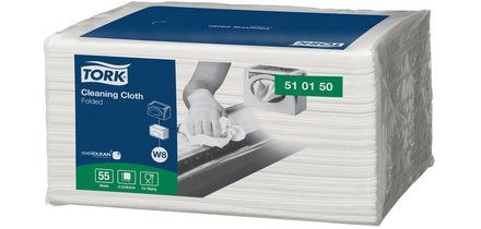 TORK Chiffon de nettoyage tout usage, 385 X 315 mm, blanc