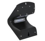 uniTEC Lampe solaire murale LED à détecteur de présence,noir