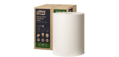 TORK Rouleau nettoyant multi-usage, 1 couche, 106,4 m, blanc