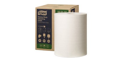 TORK Rouleau nettoyant multi-usage, 1 couche, 106,4 m, blanc