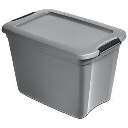 Boîte de rangement 'ronja', 55 litres, gris