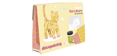 Mini kit chat - Jaune