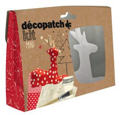 Kit papier mâché 'Renne', 5 pièces