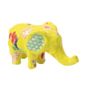 Kit papier mâché 'Eléphant', 5 pièces